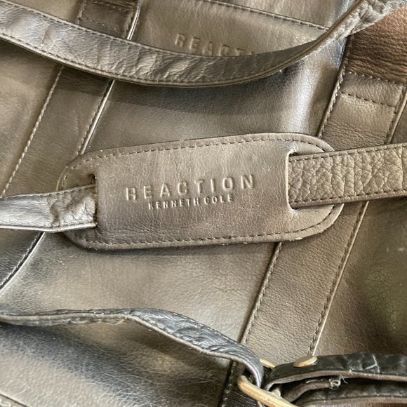 Kenneth Cole Reaction Leather Briefcase - Picture 4 of 5